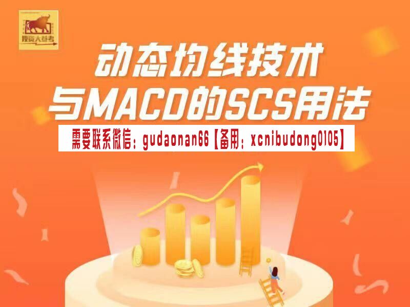 毕晓波 2022年 SCS实战课程 动态均线技术与MACD的SCS用法
